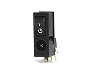 DC Power Jack With Rocker Switch-RJ series